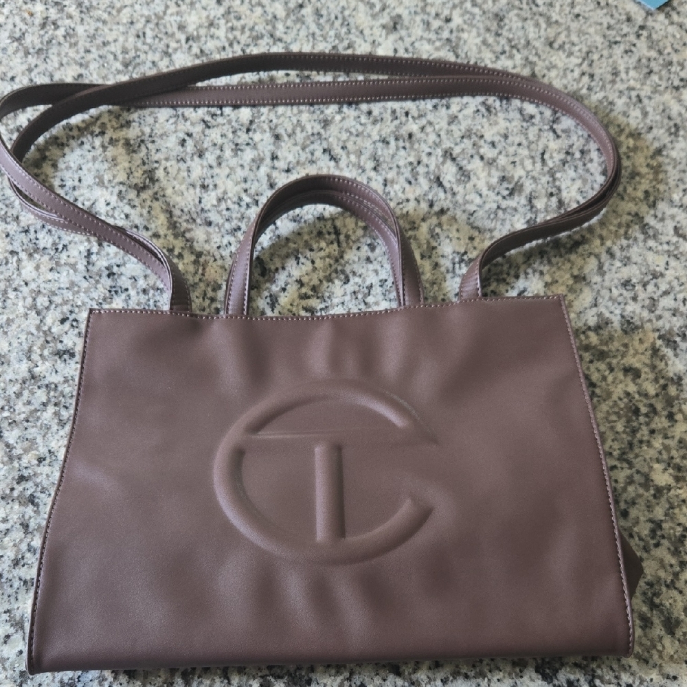 Telfar Women's Chocolate Brown Tote Bag